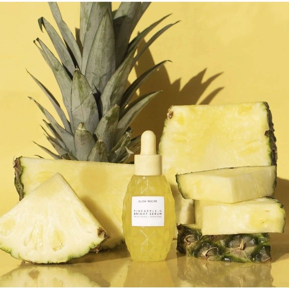 GLOW RECIPE Pineapple Bright C Serum Mini Travel Size Dark Spots Uneven SkinTone - Picture 10 of 12